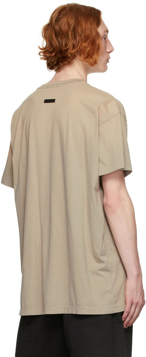 Fear Of God Beige Fg T Shirt Fear Of God