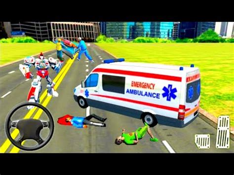 American Ambulance Van Driving Simulator City Passenger Transport