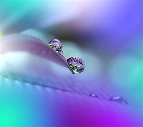 Colorful Raindrops Backgrounds