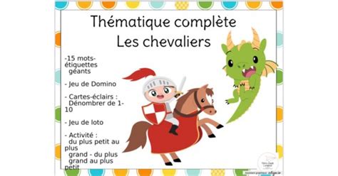 Thématique complète Chevaliers