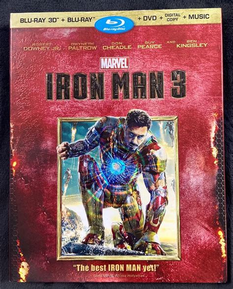 Iron Man Blu Ray Cover