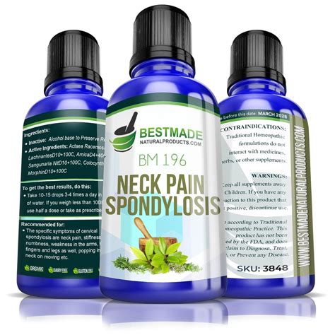 BestMade Natural Products - Natural Remedy for Neck Pain