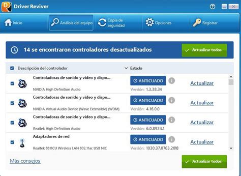 Cómo actualizar todos los drivers del PC automáticamente