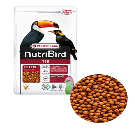 Bird Food VERSELE LAGA NutriBird T16 For Large Birds Creatures Oasis