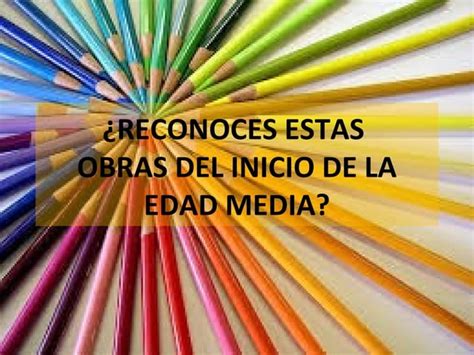 Ejercicios Arte Inicio Edad Media Ppt Descarga Gratuita