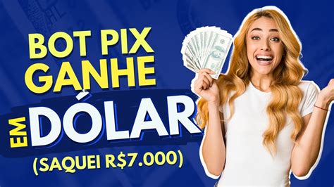 GANHEI R 5 500 ROBÔ PIX PRA LUCRAR E FICAR RICO EM 2024 DINHEIRO NO