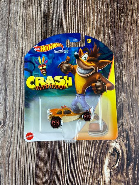 Hot Wheels NIB Crash Bandicoot Hot Wheels Character Cars Etsy