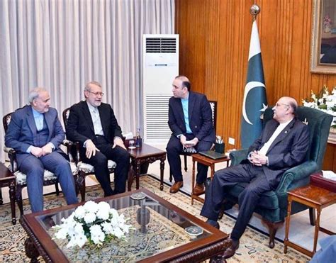 irans ali larijani  pakistan  support  war  israel