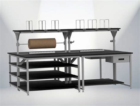 Grey Mild Steel Packing Table For In Textile Industry Size X Feet