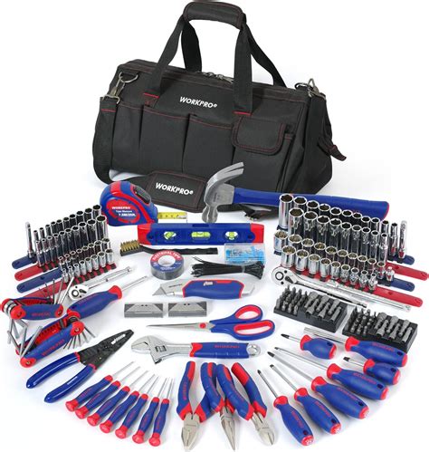 Workpro W009037a 322 Piece Home Repair Hand Tool Kit Basic Household