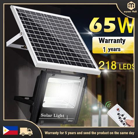 ACEWaterproof Streetlight Solar Light Solar Led Floodlight 65W IP67