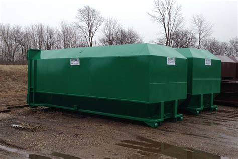 Heavy Duty Stationary Trash Compactor Rotobale Compaction Solutions Inc