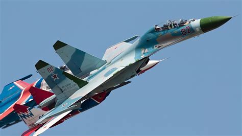 🥇 Aircraft mig-29 fulcrum su-27 flanker russian air force wallpaper ...