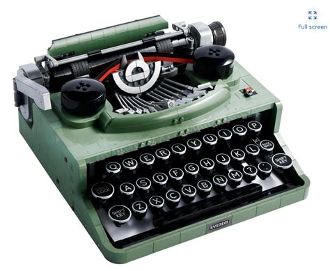 Design: Lego typewriter | Nackblog