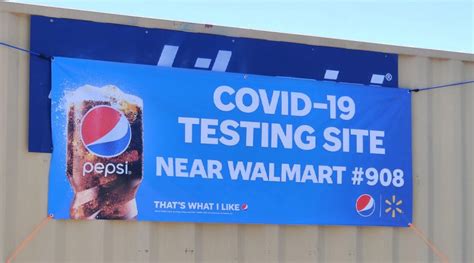 Pepsi Ad About COVID 19 Testing Site Near Walmart In Orlando Gets