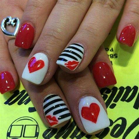 Pin By Debbie Tomlinson On Nail Designs In 2024 Valentines Nails