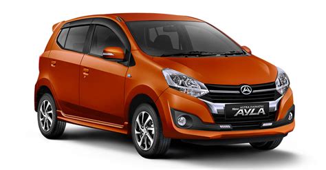 Toyota Agya Daihatsu Ayla Minorchange มาพรอมเครองยนตเบนซน 1 0