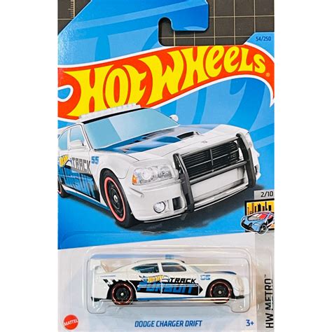 風火輪 Hot Wheels Q 道奇 軌道前導車 DODGE CHARGER DRIFT 蝦皮購物