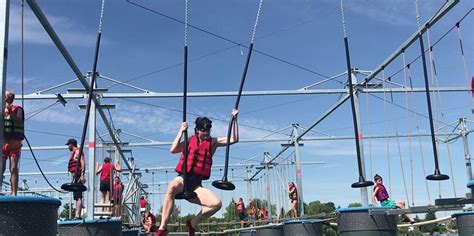 Video Kletterei Zwischen Balance Und Kraft Auf Dem Aqua Climb Im