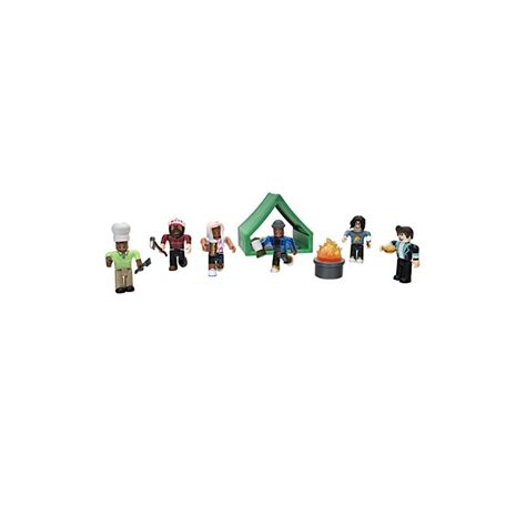 Set Figuras Roblox Welcome To Bloxburg Camping Crew