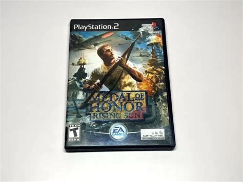 MEDAL OF HONOR Rising Sun PS2 CIB complet testé et fonctionnel EUR 14 ...