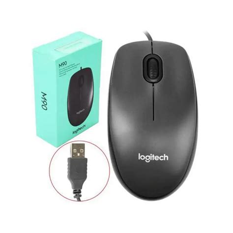 Мышь Logitech M90 Grey | Купить онлайн по лучшей цене