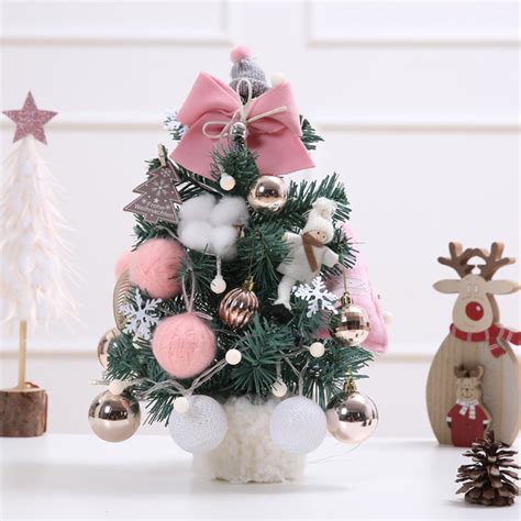 Mini Christmas Ornaments With Lights Christmas Desktop Tree Home ...