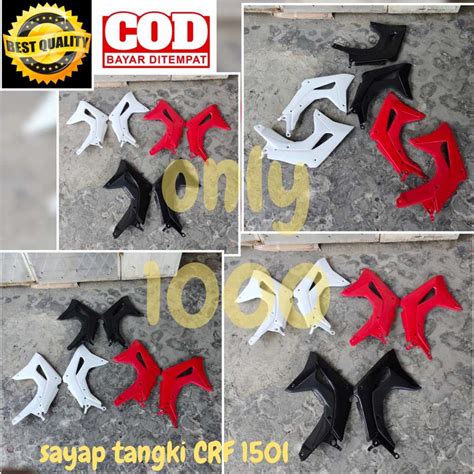 Jual SAYAP TANGKI CRF 150 L LEGSHIELD COVER BODY DEPAN CRF150L TRAIL