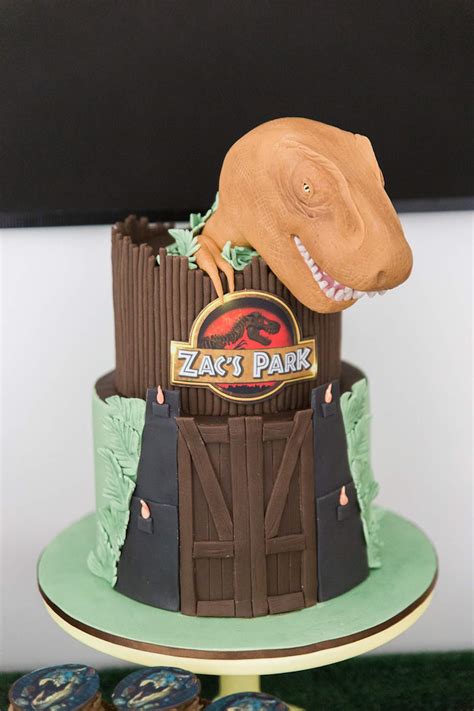 Jurassic Park Dinosaurs Birthday Party Ideas Photo 4 Of 24 Catch My Party