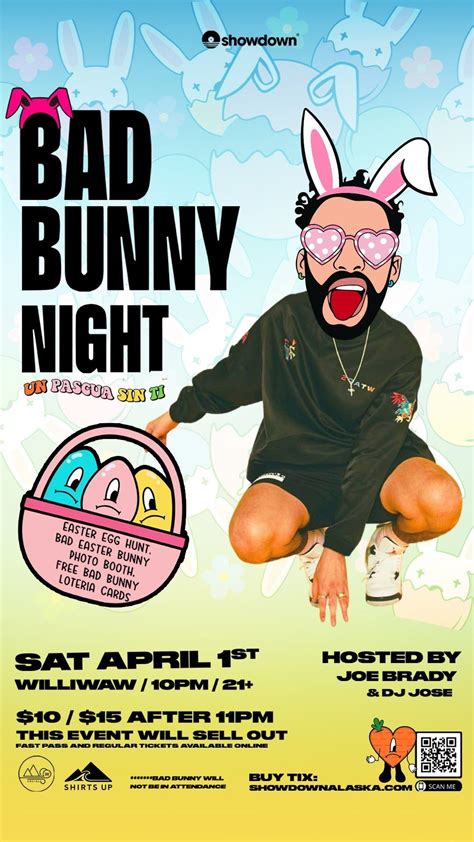 Showdown Presents Bad Bunny Night By Citizenmucles