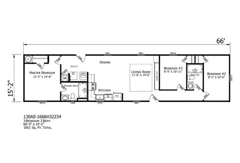 Compact Cabin 130-1666H32234 from La Manufactured Homes