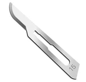 Euza Surgical Blade Sterile Carbon Steel Scalpel Blades For Medical And