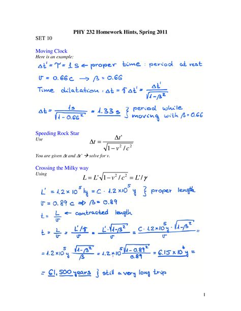 Solved Homework Introductory Physical Chemistry Phy 232 Docsity