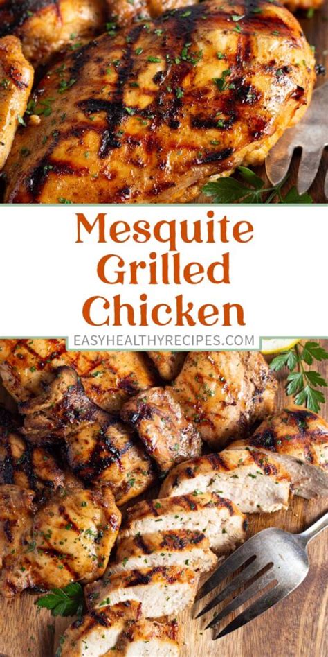 Mesquite Grilled Chicken - Easy Healthy Recipes