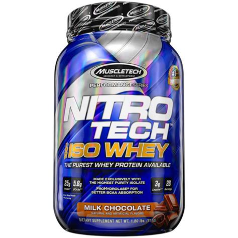 Muscletech Nitro Tech Whey Gold Milk Chocolate A Pure Potent