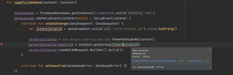 Android Studio Type Mismatch Inferred Type Is String But Int Was