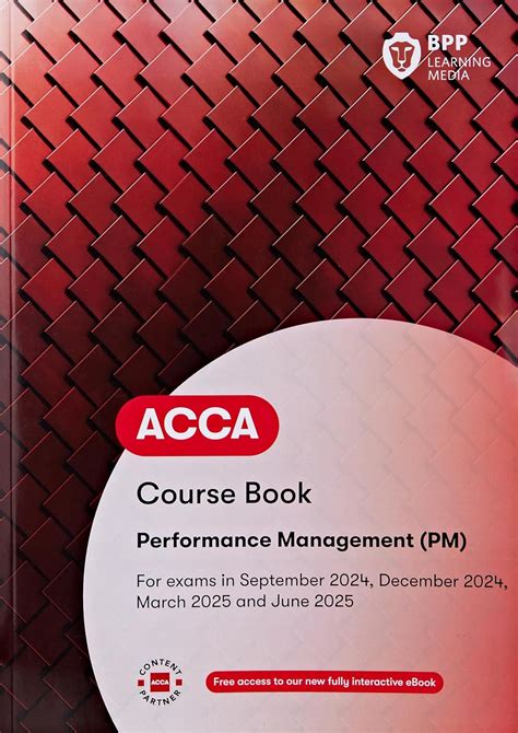 Buy ACCA Performance Management Workbook Book Online At Low Prices In