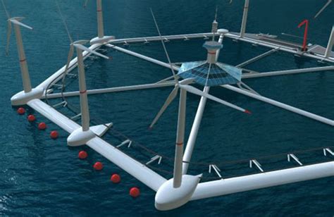 Hexicon S Floating Wind Platform Keeps Wind Farms Afloat Inhabitat