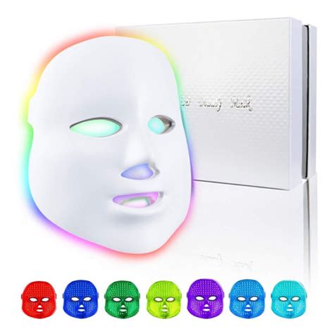 M Scara De Terapia De Luz Facial Led Colores Fototerapia Cuotas Sin