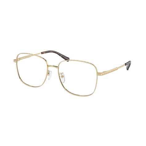 Michael Kors Mk D Borneo Light Gold Eyeglasses Woman