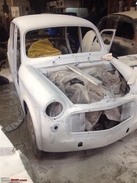 Restoration 1963 Fiat 1100 Super Select Team Bhp