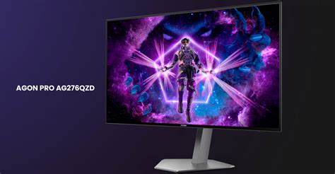 Aoc Introduces Agon Pro Ag276qzd Oled Gaming Monitor Aoc Agon Pro Ag276qzd Oled Gaming Monitor