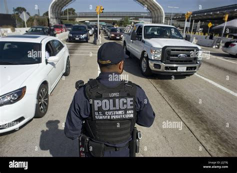 An Agent Of The Us Customs And Border Protection Office Cbp Appears