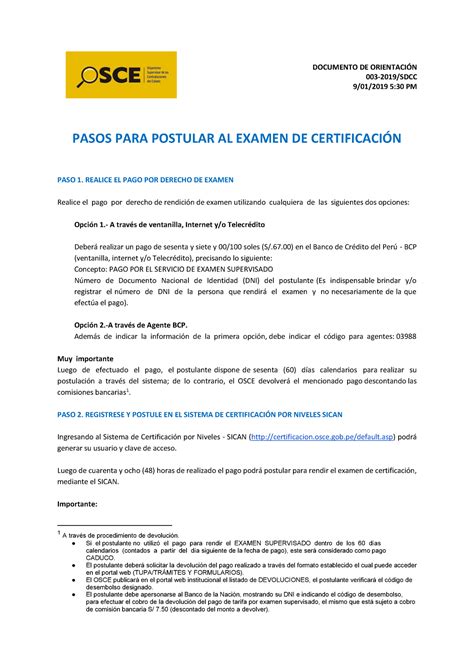 Constancia De Certificado Osce Image To U