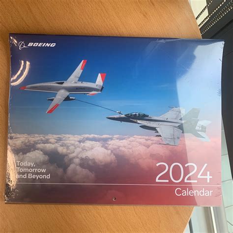 Boeing 2024 Calendar Naoma Alvinia