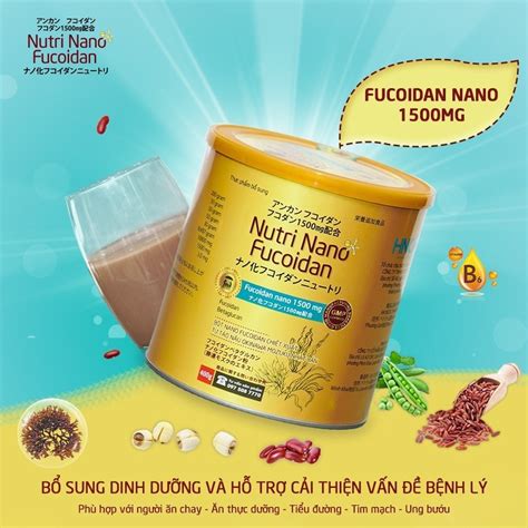 Dinh Dưỡng Lành Mạnh Từ Thực Dưỡng ứng Dụng Fucoidan Nano