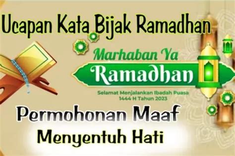 Marhaban Ya Ramadan Ini Quote Menyambut Ramadan H Terbaru Yang