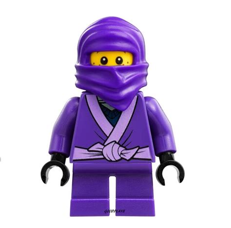 Lego Ninjago Lil Nelson Purple Ninja Minifigure From Set 70589 New