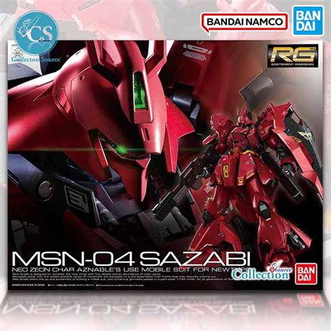 BANDAI Real Grade RG 1 144 MSN 04 SAZABI กนดม กนพลา Gundam