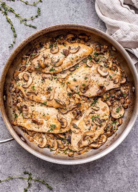 Creamy Mushroom Chicken Recipe Runner